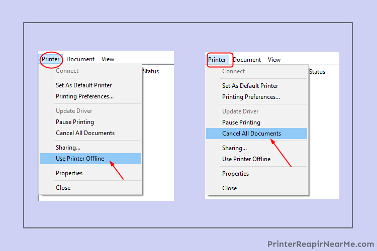 Printer Offline-Canon Printer Offline