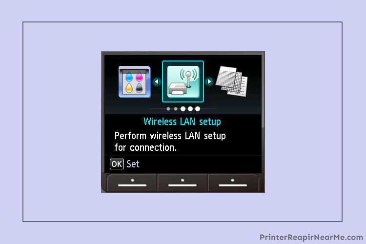 Wireless LAN-Canon Printer Not Responding