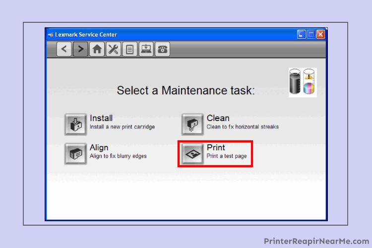 Print- How to clean the printhead on a lexmark printer