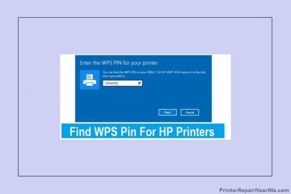Where to Find WPS Pin on HP Printer | WPS PIN HP Printer